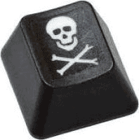 Host Merchant Services image of a pirate button keyboard