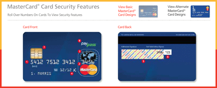mastercard-demo-2 Host Merchant Services screenshot of MasterCard's anatomy of a credit card demo.