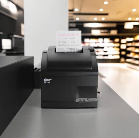 Affordable credit card processing portable printer for small businesses.