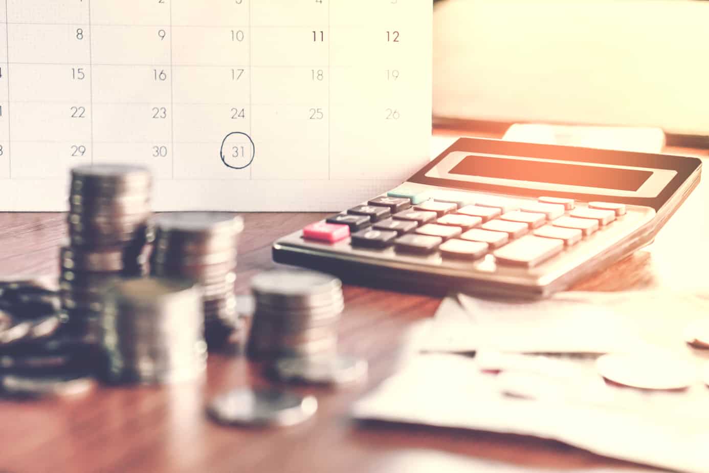 debt collection and tax season concept with deadline calendar remind note coins banks calculator on table 107164409 Debt Collection And Tax Season Concept With Deadline Calendar Remind Note Coins Banks Calculator On Table 107164409