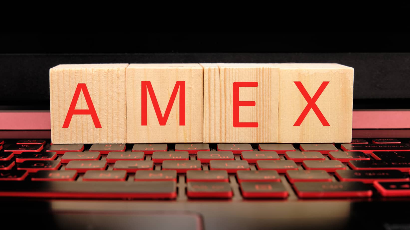 a wooden bar with a amex word written on it on the illuminated laptop keyboard 204528173 Where is American Express not accepted?