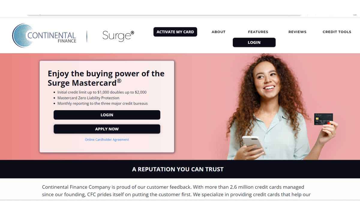 Mastercard Surge credit card