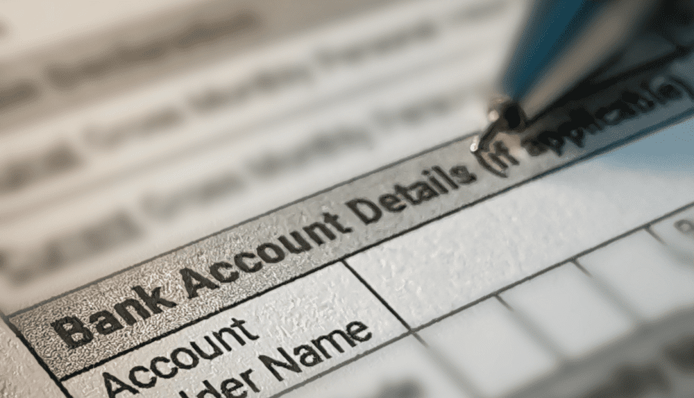 bank account bank account