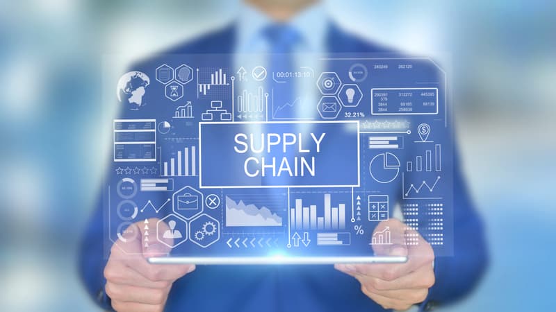 supply chain businessman supply chain businessman