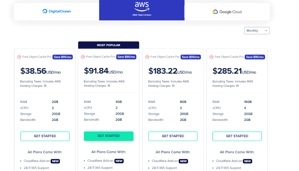 Cloudways AWS hosting Cloudways webhosting AWS pricing and plan