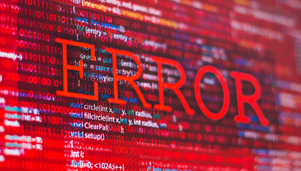 What Does Error Code 96 Mean?