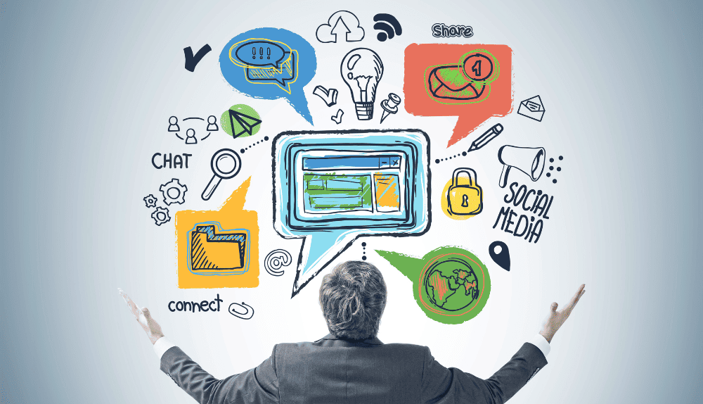money through social media posting same content on social media