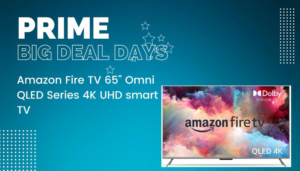 Amazon Fire TV 65 Omni QLED Series 4K UHD smart TV Amazon Fire TV 65" Omni QLED Series 4K UHD smart TV