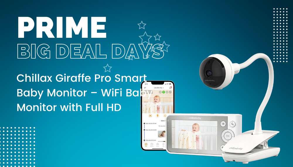 Chillax Giraffe Pro Smart Baby Monitor – WiFi Baby Monitor with Full HD Chillax Giraffe Pro Smart Baby Monitor – WiFi Baby Monitor with Full HD