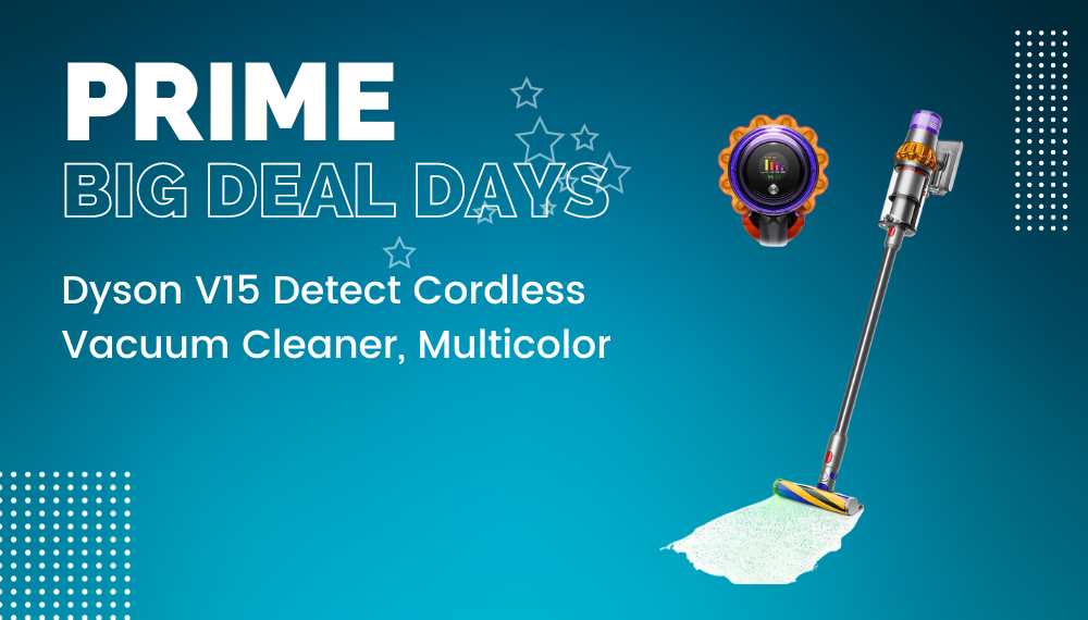 Dyson V15 Detect Cordless Vacuum Cleaner Multicolor Dyson Cordless Vacuum V15 Detect