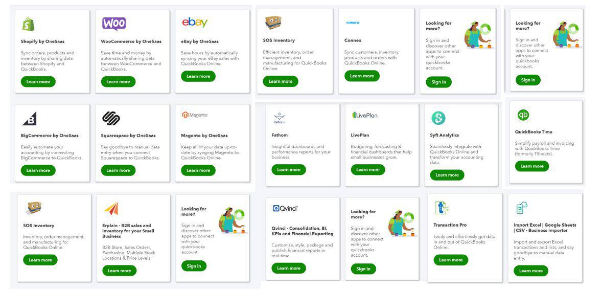 quickbooks integration 1