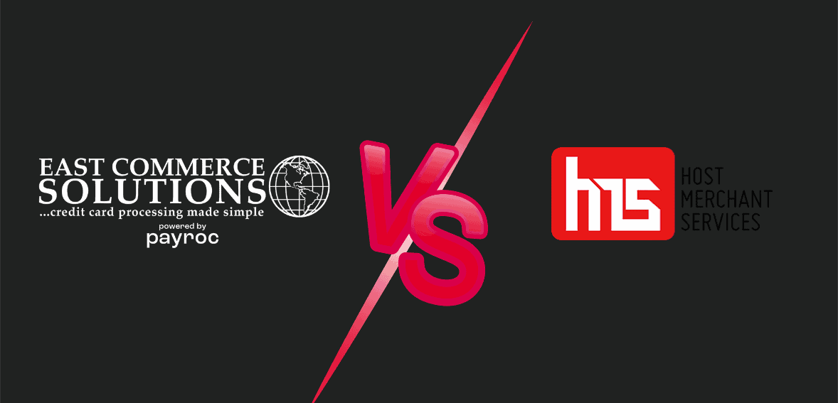 Comparison of East Commerce Solutions and Host Merchant Services