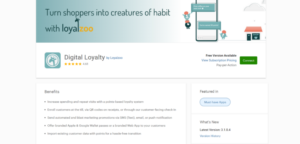 Clover App Market - Digital Loyalty