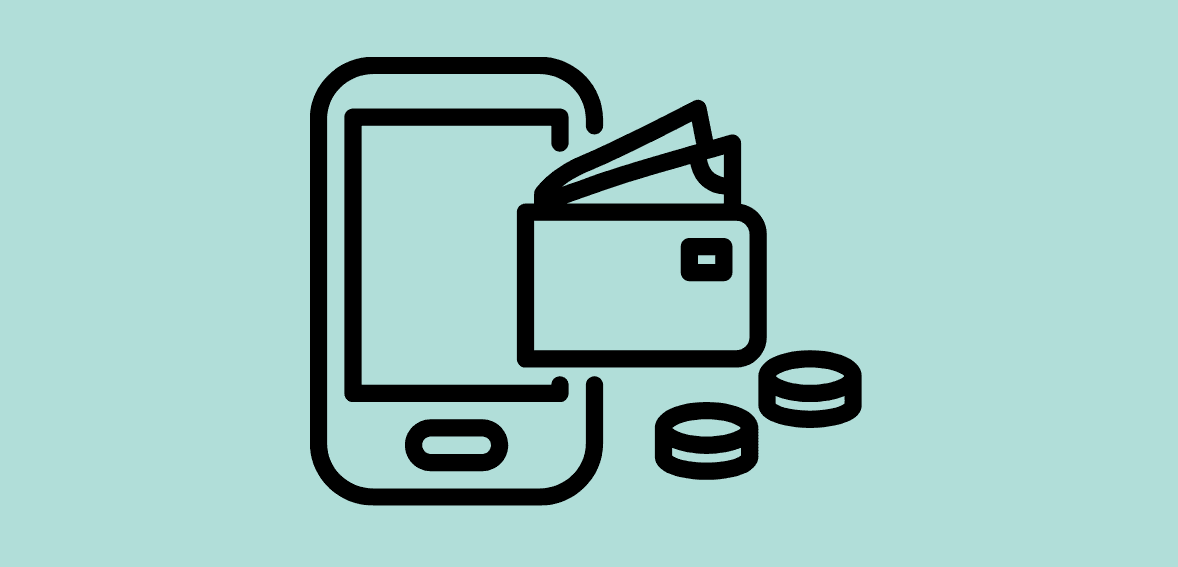 Mobile payment and digital wallet icon for Host Merchant Services.