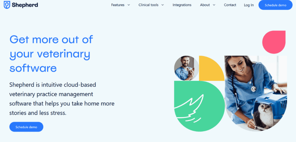top Veterinary Practice Management Software Shepherd 1024x493 1