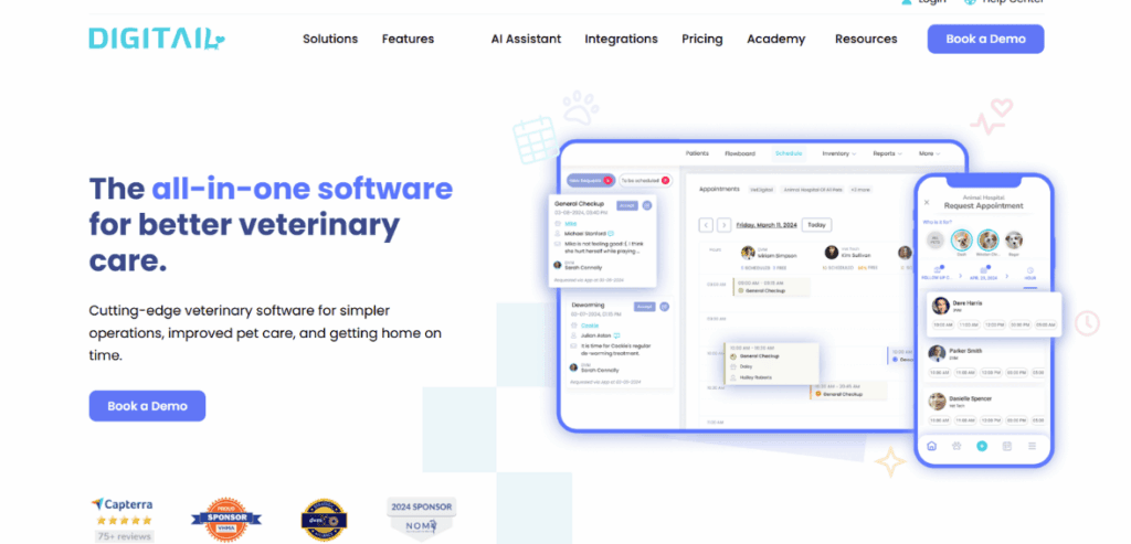 top veterinary software programs Digitail 1024x493 1