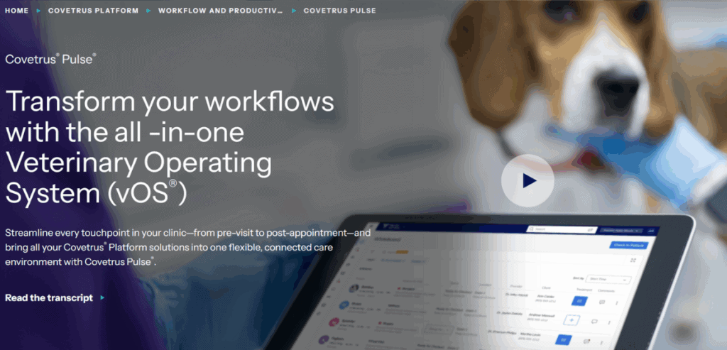 top veterinary software solutions Covetrus Pulse 1024x493 1
