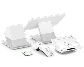 Secure credit card payment terminal for seamless transactions at Host Merchant Services.