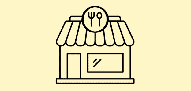 Modern restaurant with payment solutions for small businesses and merchant services.