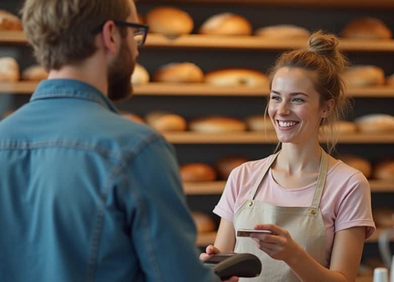 Contactless payment solution for retail businesses at Host Merchant Services.