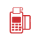 Mobile credit card reader on a smartphone for seamless payments.