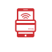 Mobile credit card terminal for secure transactions.