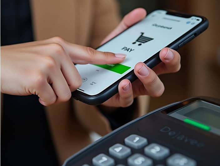 Easy mobile payment processing with Host Merchant Services for businesses.