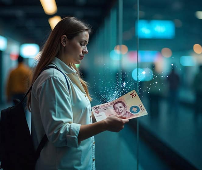 Contactless payment processing with Host Merchant Services at busy urban locations.
