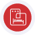 Secure payment processing terminal on a desk with credit card reader and monitor.