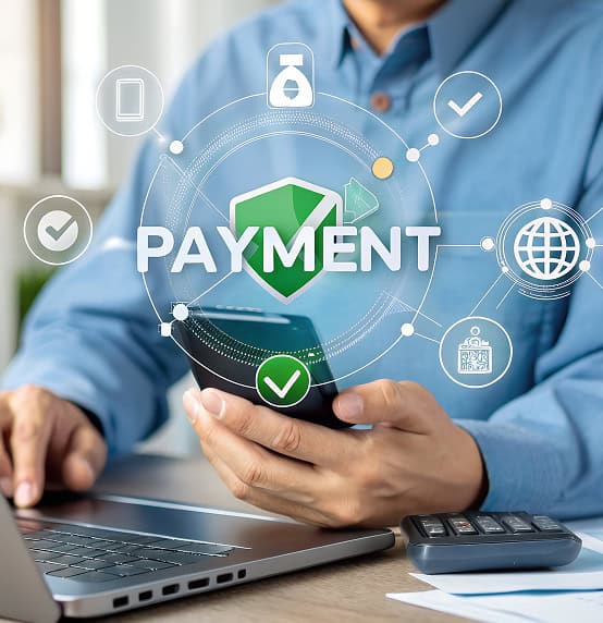 Secure payment processing with advanced merchant services for seamless transactions.