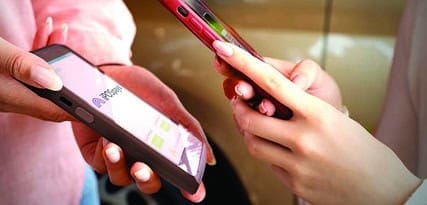 Mobile payment processing on smartphones at Host Merchant Services.