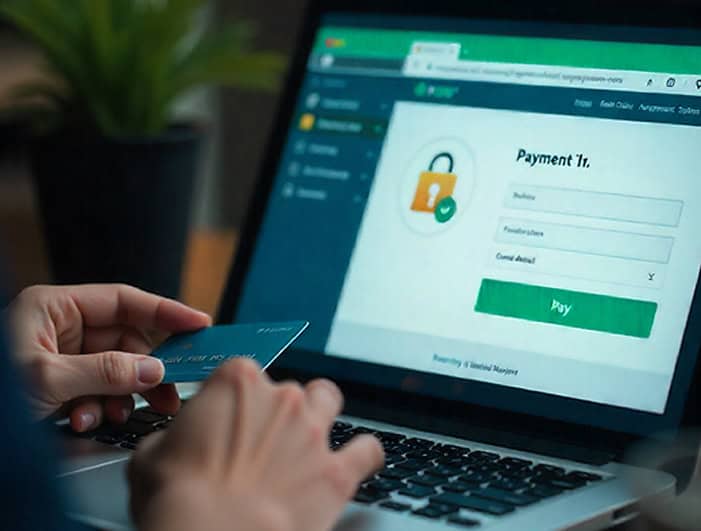 Secure online payment processing with Host Merchant Services professional solutions.