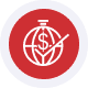 propel jet icon4 Red globe with dollar sign icon representing global payment solutions and merchant services.