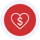 propel jet icon6 Heart-shaped credit card processor icon, online payment, merchant services.