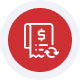recurring billing icon Modern credit card terminal by Host Merchant Services for seamless payments.