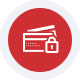 retail merchant icon11 Secure payment processing terminal for businesses.