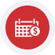 smart payment icon18 Red Payment Terminal with Card Reader for Business Transactions.