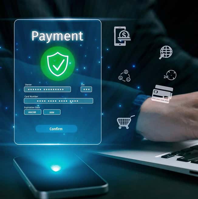 Secure online payment processing with Host Merchant Services for businesses.