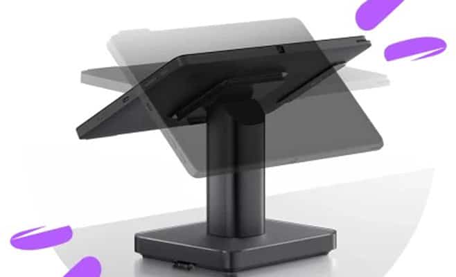 4 Touchscreen point of sale (POS) system for small businesses and retail merchants.