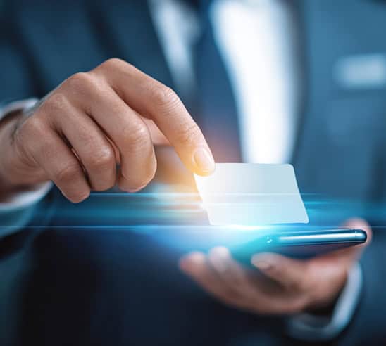 Contactless payment technology with a mobile credit card reader, digital transactions, secure POS solutions.