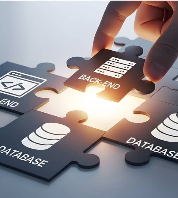 Seamless back-end and database integration for transaction management.