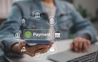 Secure mobile payment processing for small businesses and merchants.