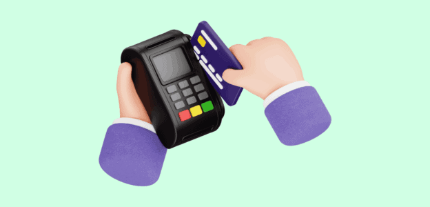 Contactless payment terminal for Host Merchant Services.