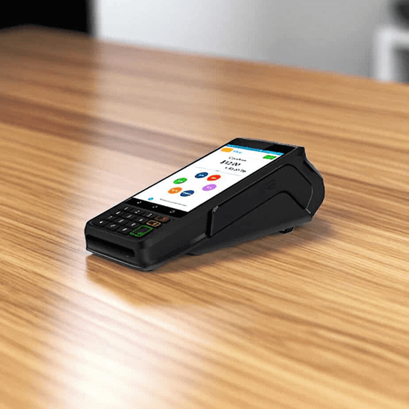 Touchless payment terminal for Host Merchant Services, contactless card reader for secure transactions 00075.