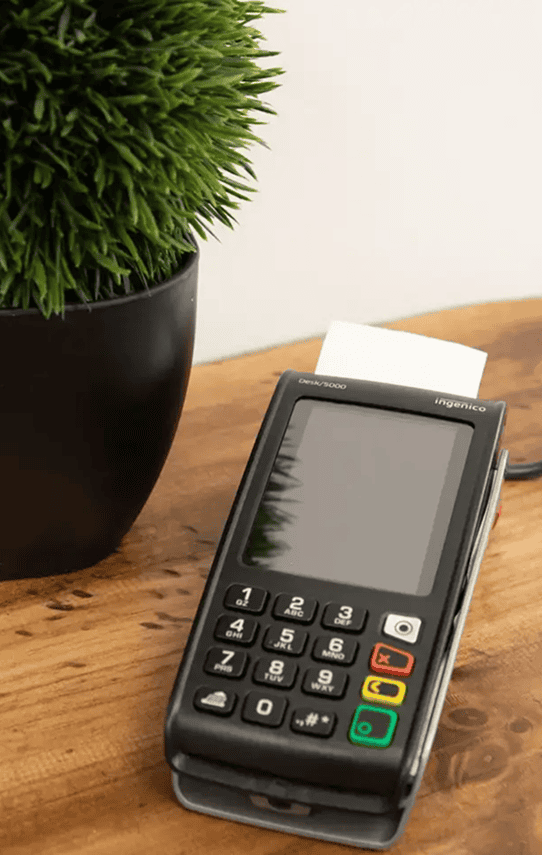 Mobile payment terminal for Host Merchant Services.