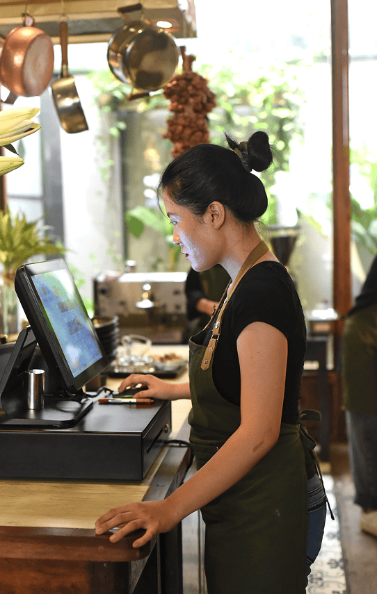 Contactless payment processing at Host Merchant Services for seamless transactions.