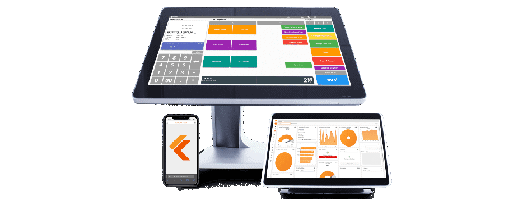 Touchscreen point of sale systems with mobile devices for seamless payment processing.