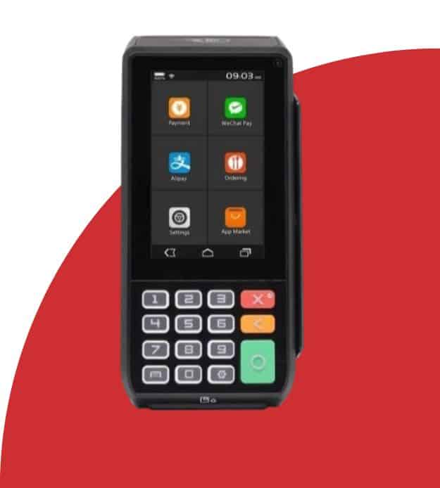 Portable card payment terminal for merchant transactions | Host Merchant Services.