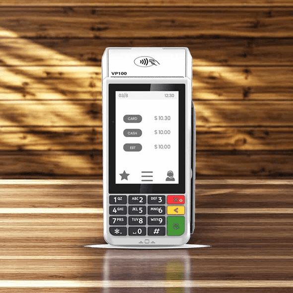 Contactless payment terminal for Host Merchant Services.
