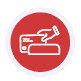 hms icon Magstripe Swipe 01 Smokeless cigarette icon for Host Merchant Services online platform.